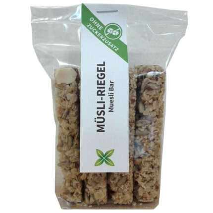 Müesliriegel (ohne Zuckerzusatz)