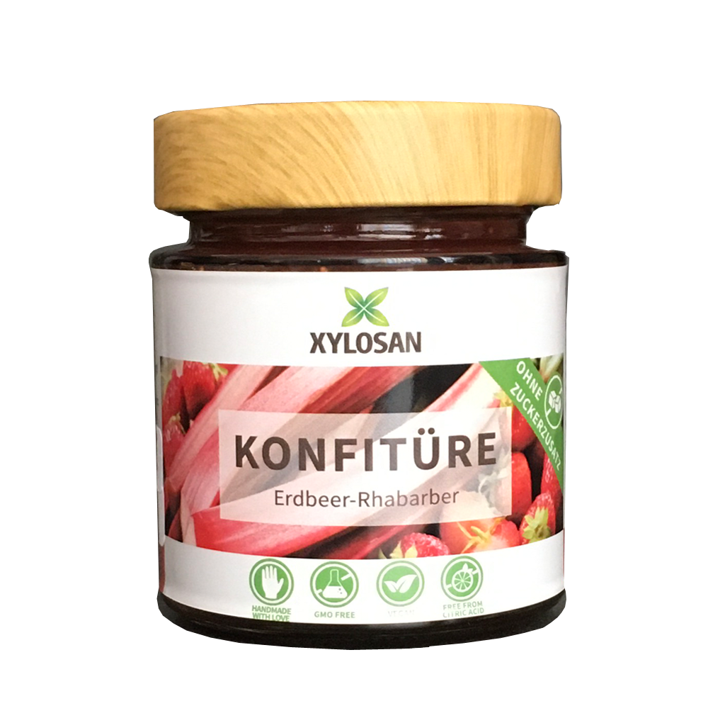 xylit-konfitüre-erdbeer-rhabarber